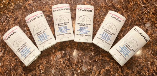 Deodorant All Natural - varieties