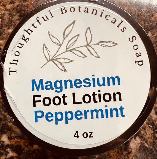Magnesium Foot Lotion - 3 varieties