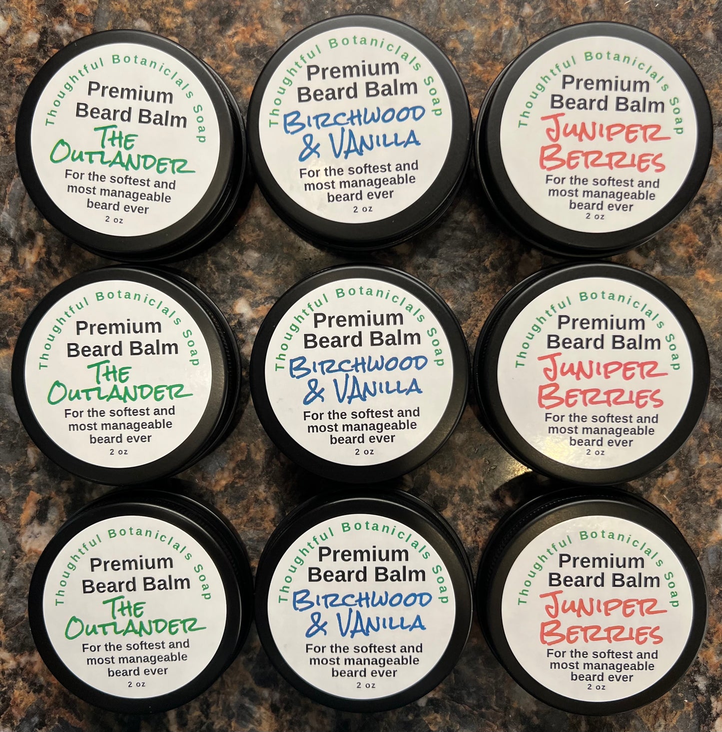 Beard Balm - Varieties