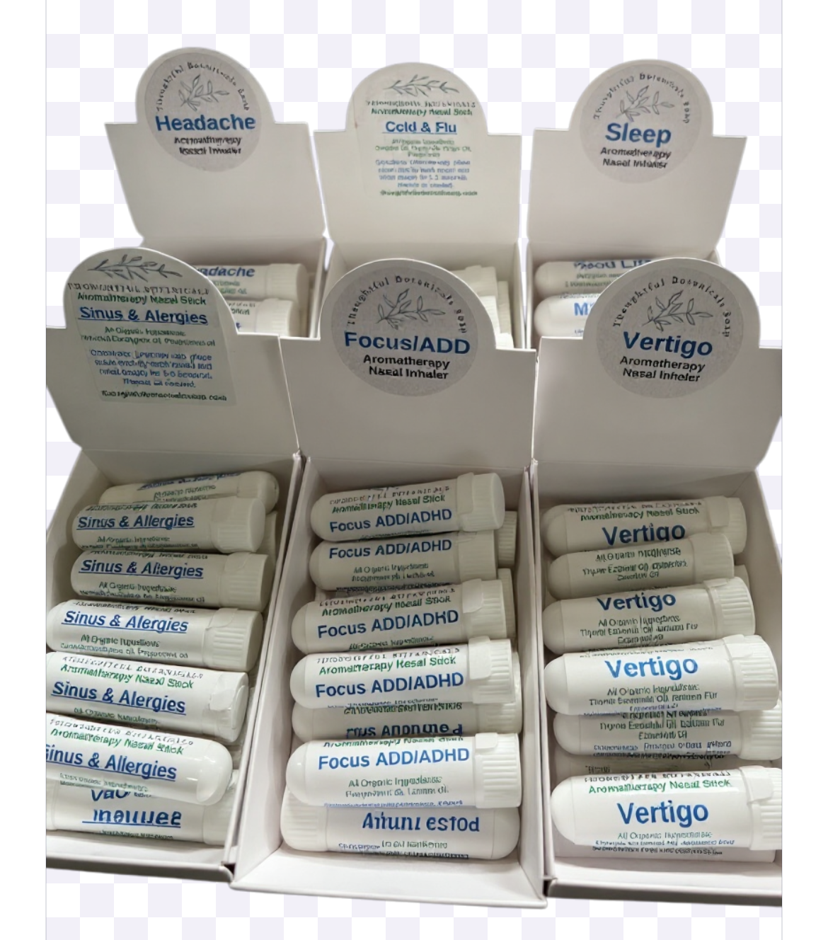 Aromatherapy Nasal Inhalers - NEW!