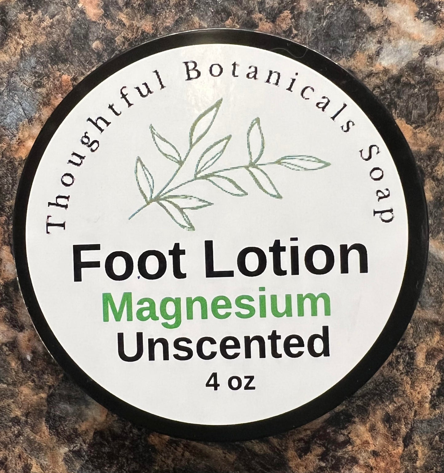Magnesium Foot Lotion - 3 varieties