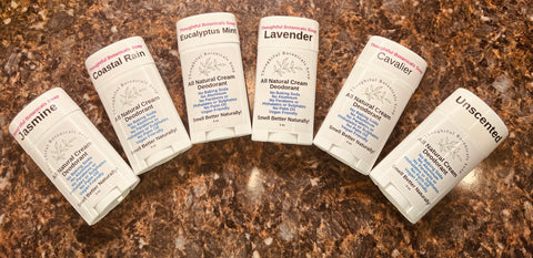 Deodorant All Natural - varieties