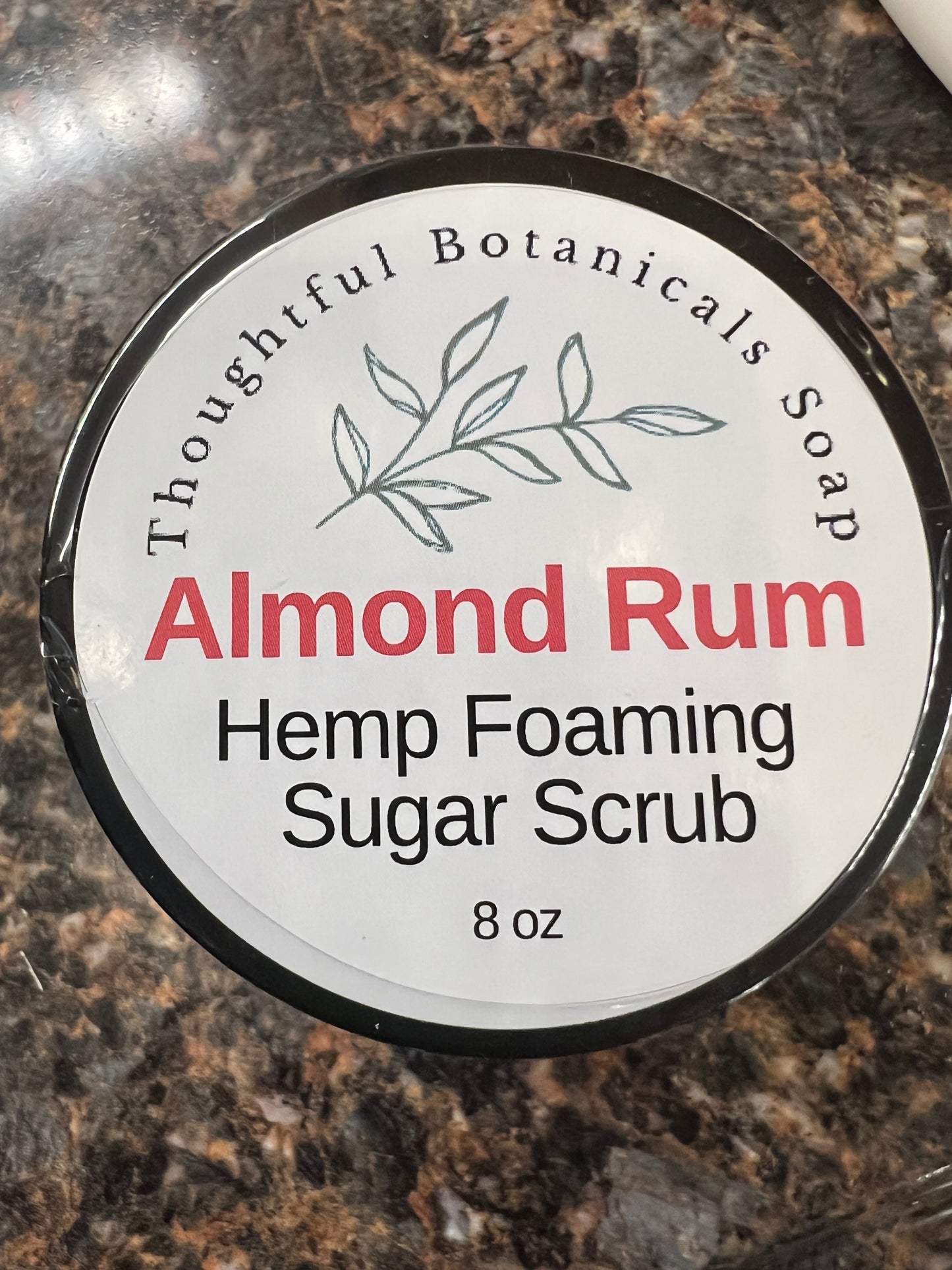 Foaming Hemp Sugar Scrub - 9 Varieties