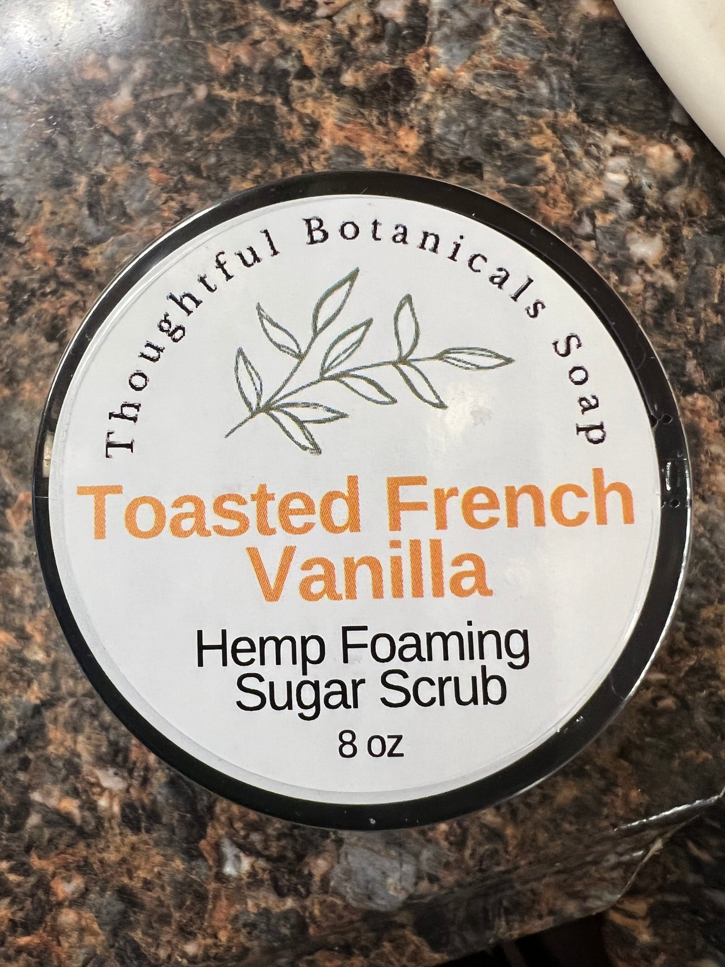 Foaming Hemp Sugar Scrub - 9 Varieties