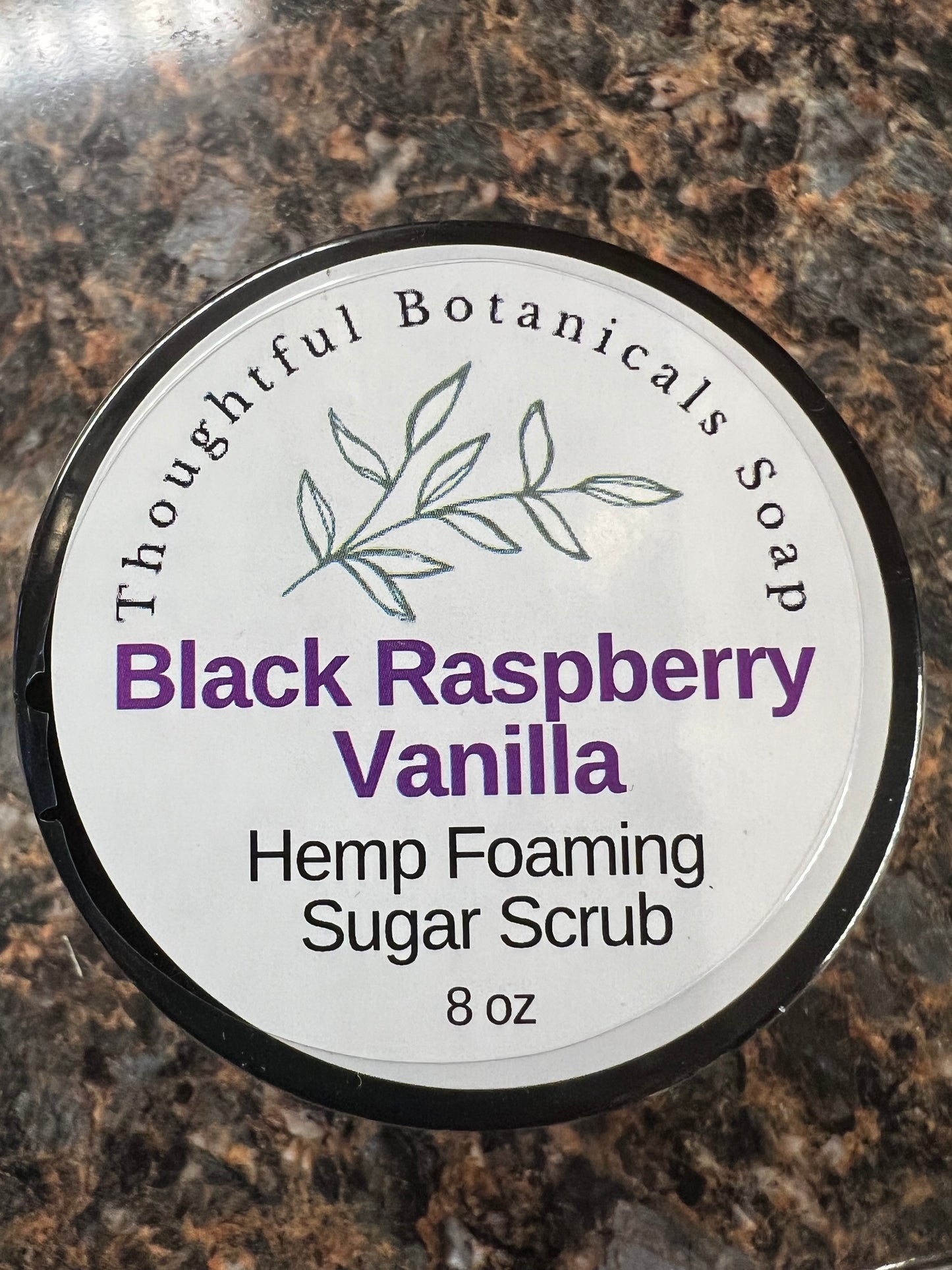 Foaming Hemp Sugar Scrub - 9 Varieties
