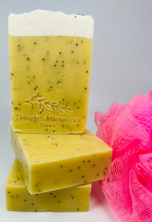 Lemon & poppy seed Luxury Soap