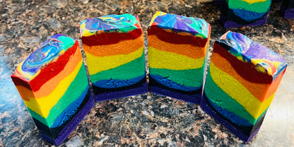 "God's Promise"  Rainbow Soap