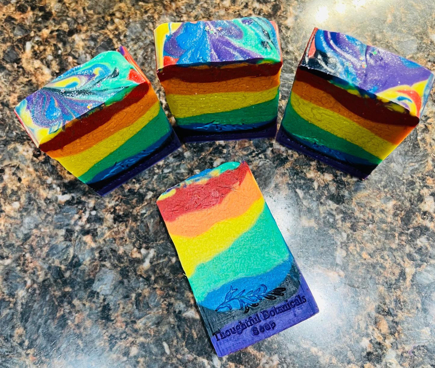 "God's Promise"  Rainbow Soap
