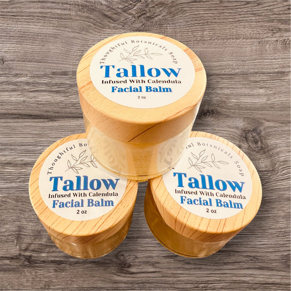 Tallow and Calendula Facial Night Balm - NEW!