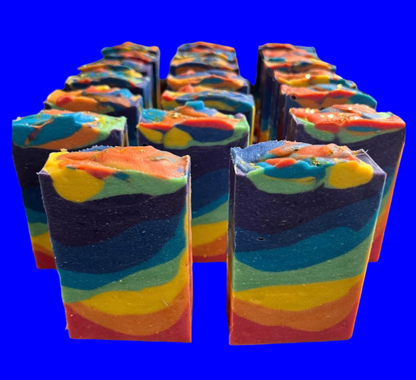 "God's Promise"  Rainbow Soap