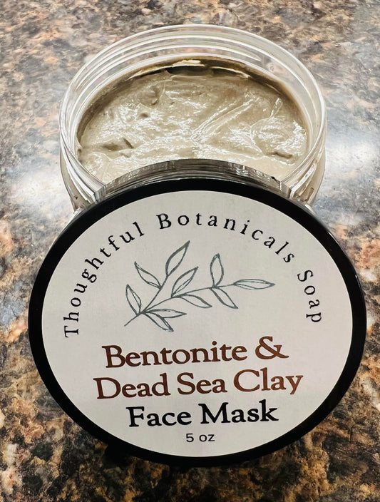 Bentonite and Dead Sea Clay Mask