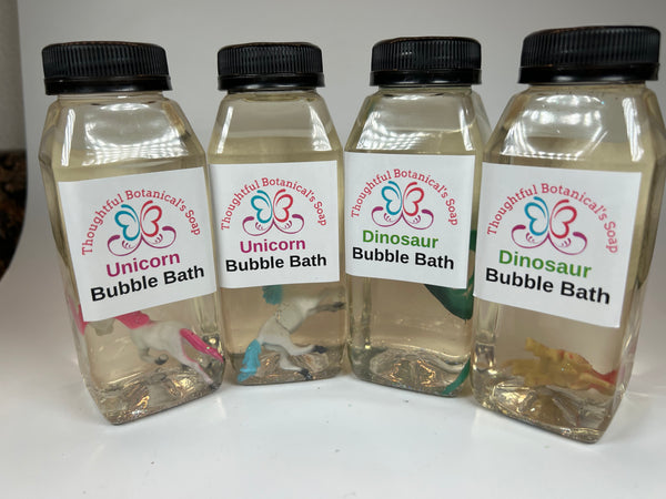 Bubble Bath - Liquid (with choice of dinosaurs or unicorns inside!)