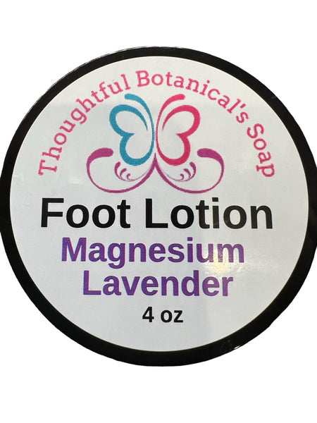 Magnesium Foot Lotion/Gel - Varieties