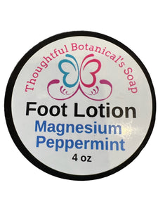 Magnesium Foot Lotion/Gel - Varieties